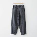 Sulfur Dyed Gabardine Two Tuck Easy Pants #GRAY [GM261-40201]