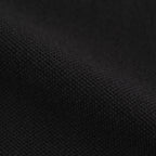 Cotton Pique Jersey L/S Skipper Polo #BLACK [GM251-70056]