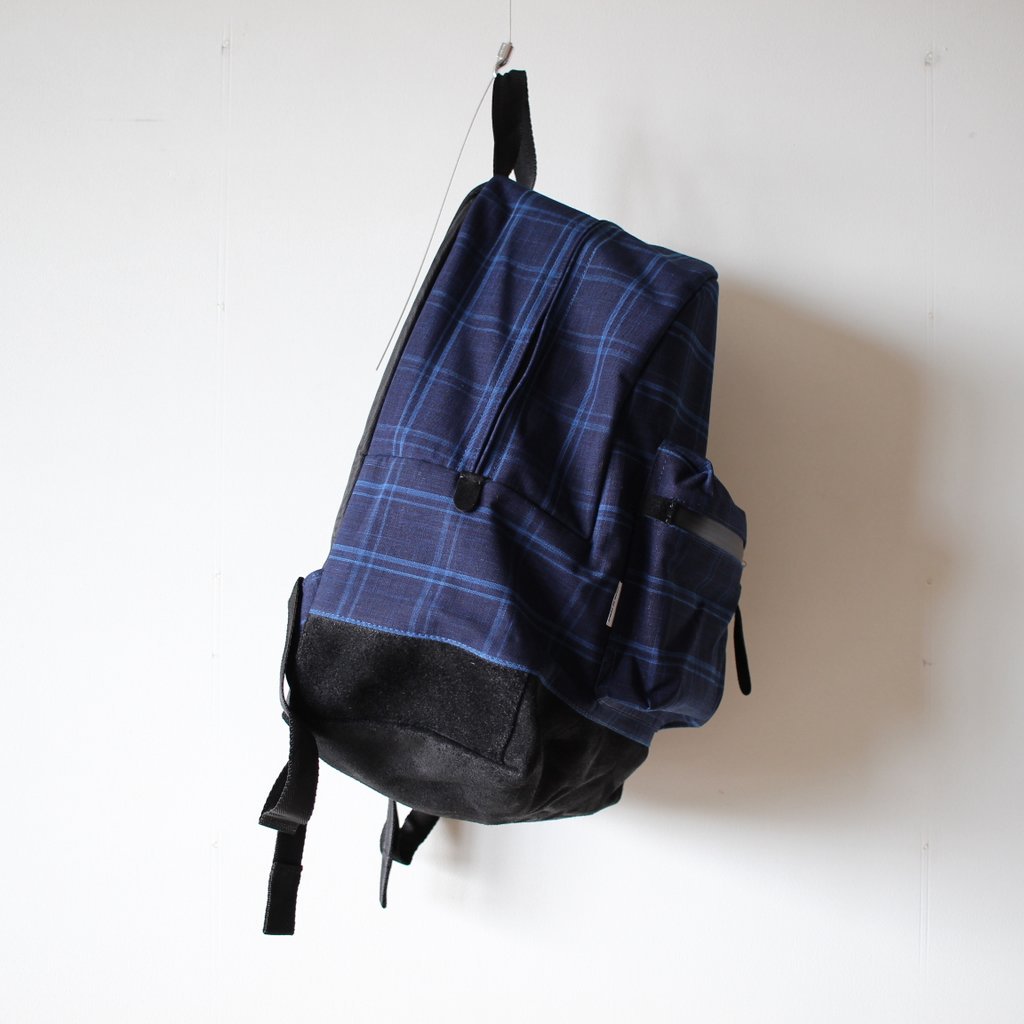 松阪木綿 格子 DAYPACK MOD M #NAVY CHECK