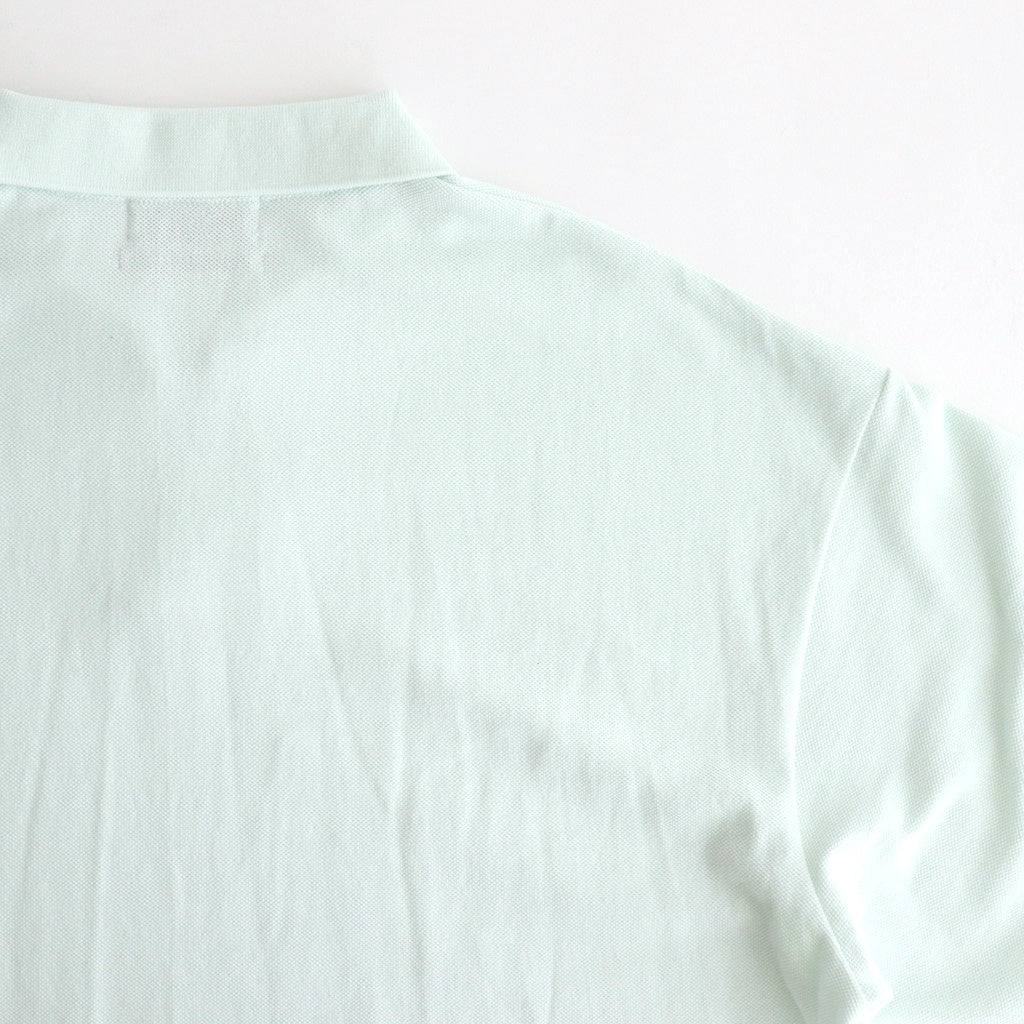Cotton Pique Jersey S/S Skipper Polo #PALE GREEN [GU251-70057]