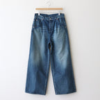 6ポケットオーバーダイデニムバギーPT #INDIGO [D125-P539]