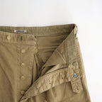 GARMENT-DYED FINX LIGHT CHINO ONE-TUCK WIDE PANTS #BEIGE [A26SP02LF]