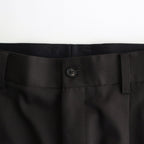 LONG WIDE TROUSERS #DARK BROWN [ST.1094]