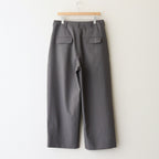 ドライポリシンプル2タックワイドPT #GRAY [D125-P453]