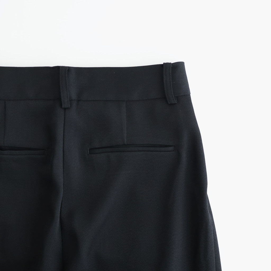 Tuck Wide Trousers #BLK [12610714]