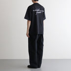 CORPORATE PRINTED S/S TEE ”GEAR” #BLACK [FSC243-70116]