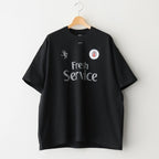 CORPORATE PRINTED S/S TEE ”FOOTBALL” #BLACK [FSC251-70185]