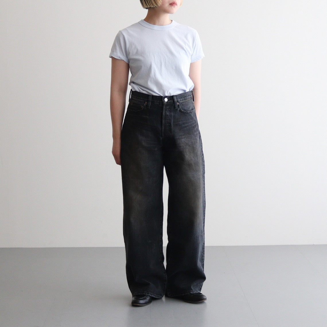 女性モデル(マツオ):156cm　着用サイズ:XS