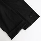 ORGANIC COTTON WEATHER M-47 CARGO PANTS #BLACK [PRAGGM0114]