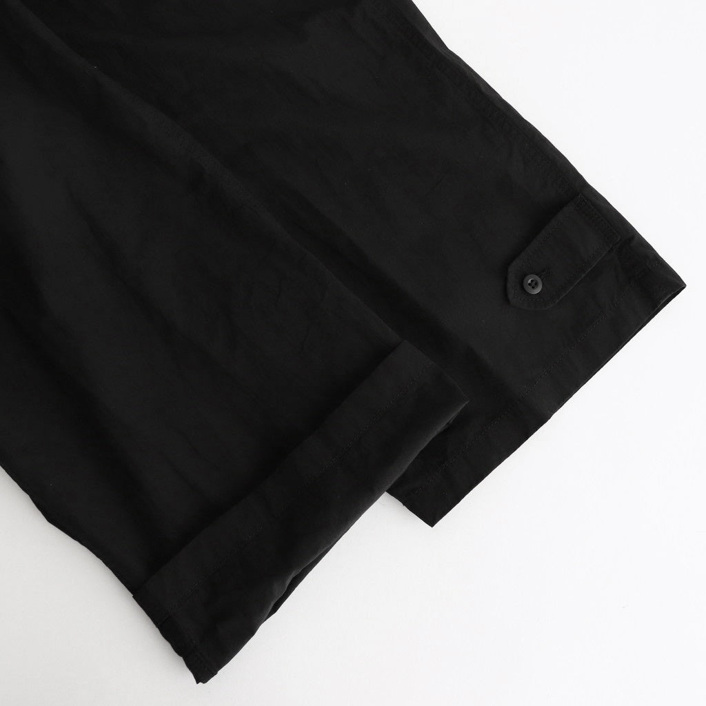 ORGANIC COTTON WEATHER M-47 CARGO PANTS #BLACK [PRAGGM0114]