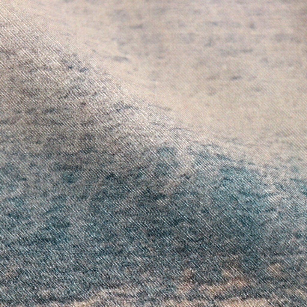 LANDSCAPE PRINTED OPEN COLLAR SHIRT #IVORY [YK25SS0933SH]