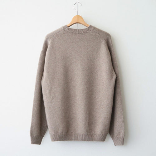 BABY CASHMERE KNIT P/O #NATURAL BROWN [A26AP02BC]