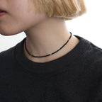 Thin Beads Choker #BLK [12610904]