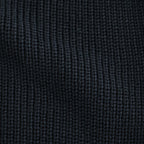 BATONER ウール梳毛片畔 Vネックカーディガン #NAVY [HR-N002-051]