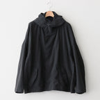 FMSTJK - ナイロンタッサー ガーメントダイ ショートモッズコート #95 Black [SN_FR1002JK]