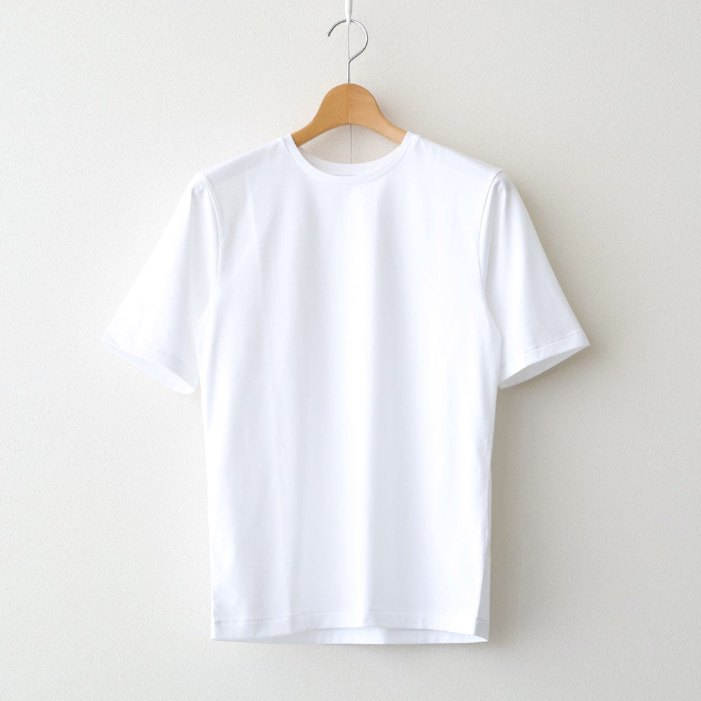 SUVIN 60/2 PERFECT SHORT-SLEEVE T-SHIRT #WHITE [KKAGLM0013]