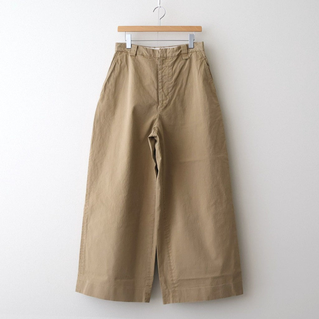 Chino High Waist Pants #BEIGE USED [I25AW-PT173B]