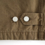 綿オックス 製品加工ブルゾン #BEIGE [HP-J016-051]