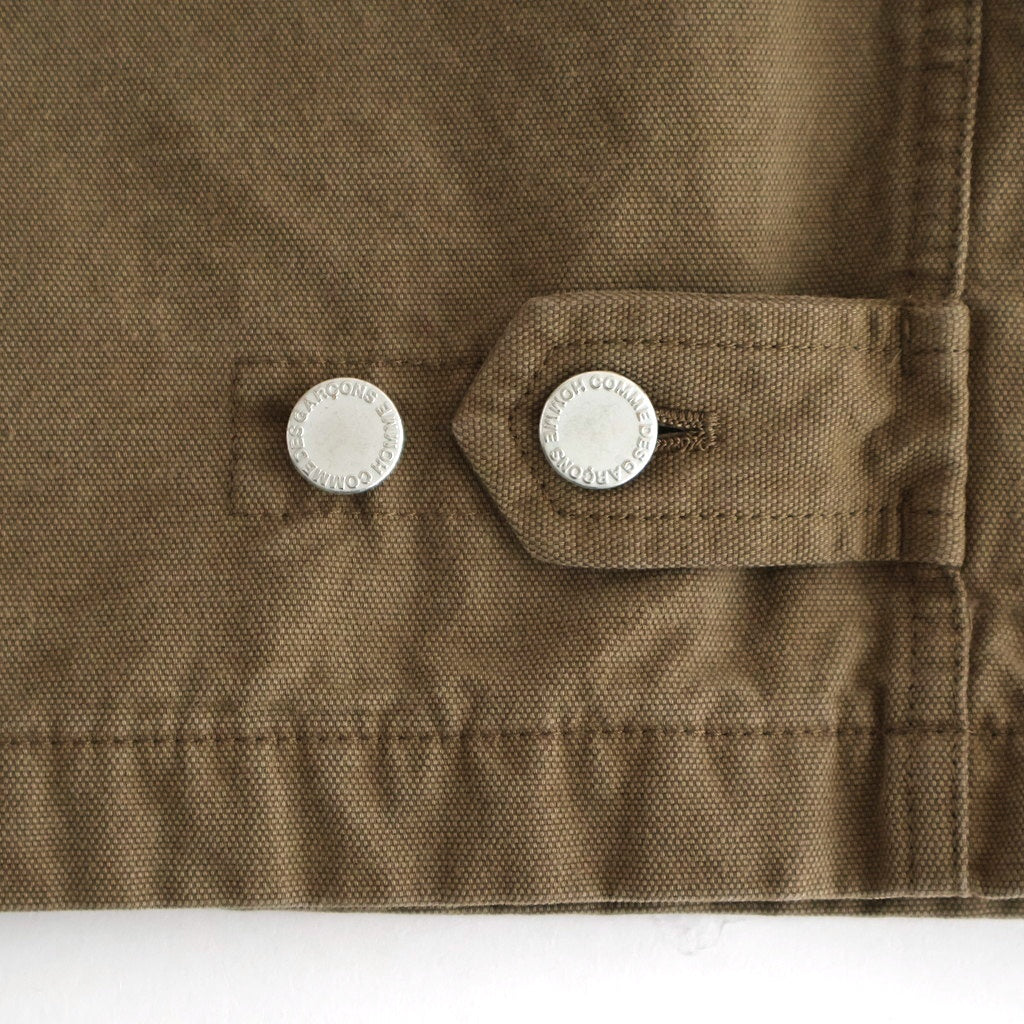 綿オックス 製品加工ブルゾン #BEIGE [HP-J016-051]