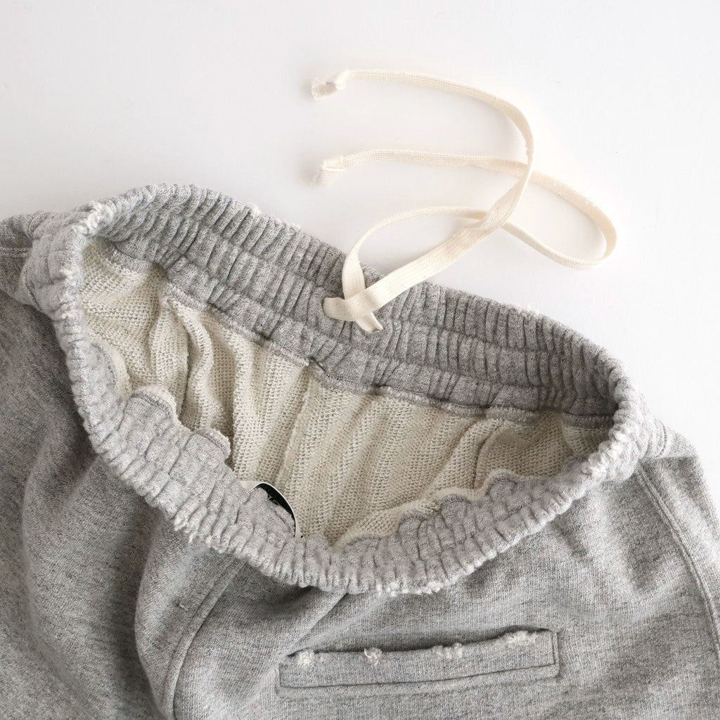 Sweat Half Pants #GREY [I26SS-BC9 A]