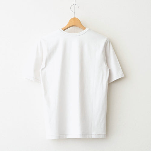SUVIN 60/2 PERFECT SHORT-SLEEVE T-SHIRT #WARM WHITE [KKAGLM0013]