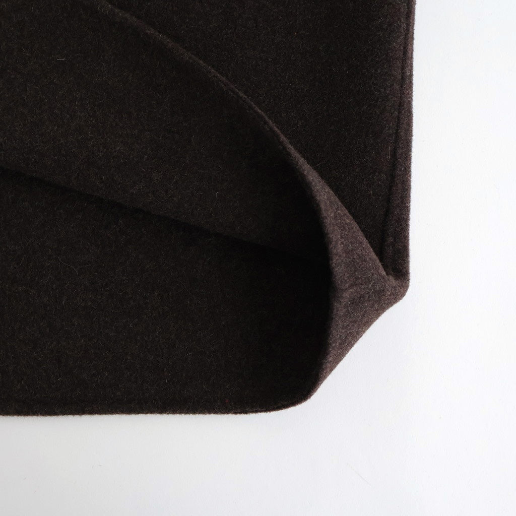 Wool Over Coat #D/BRN [12520006]