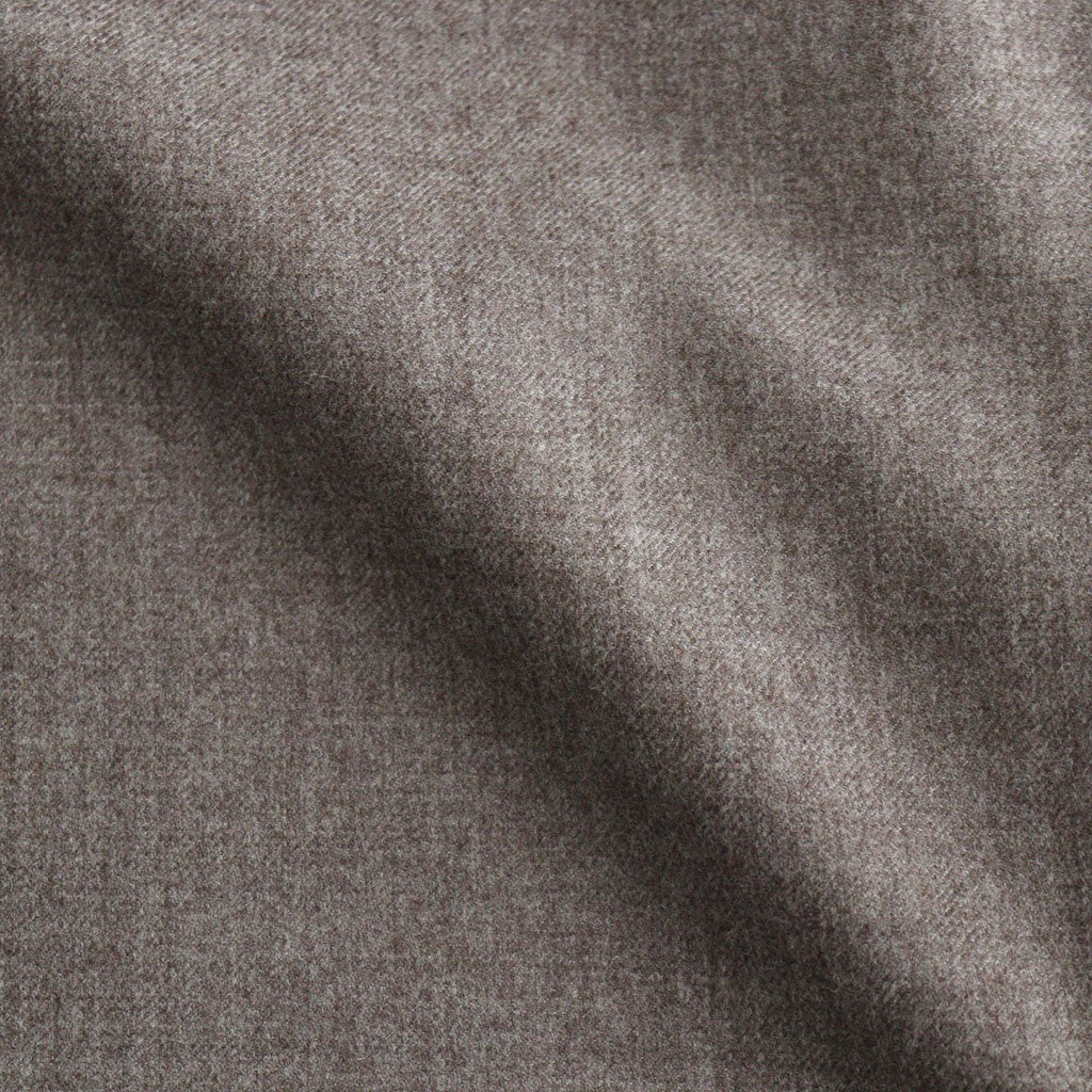SUPER LIGHT WOOL SHIRT #TOP BROWN [A26AS02OS]