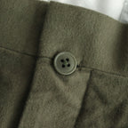 CHINO CLOTH PANTS WIDE #olive [13653]