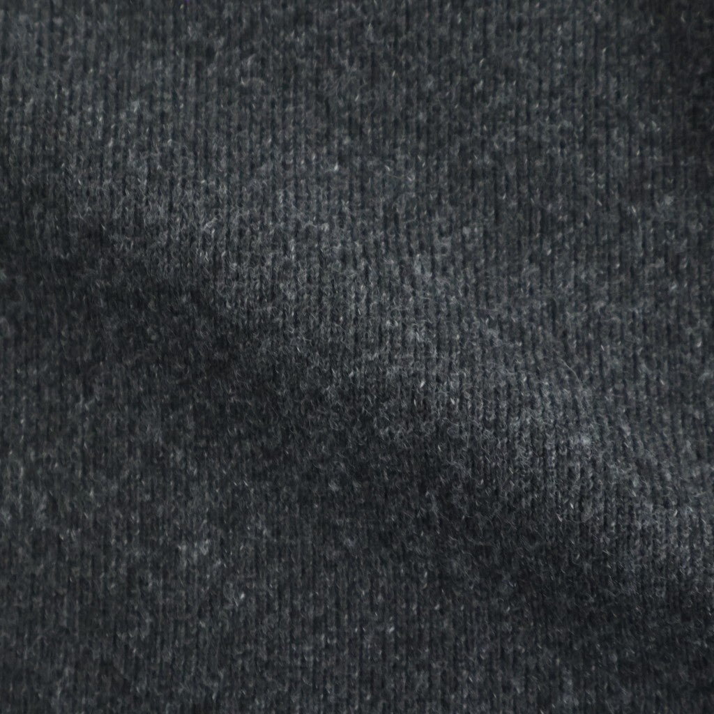 Halfzip Rib Knit #D/GRY [12610506]