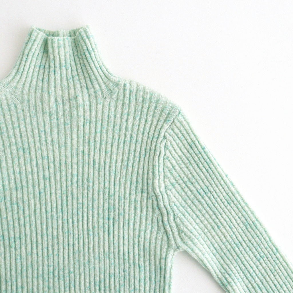 CASHMERE NEP KNIT TURTLE #MIX MINT [A26AT04NE]