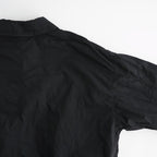 エステルオックス 製品染 コート #BLACK [HR-C003-051]