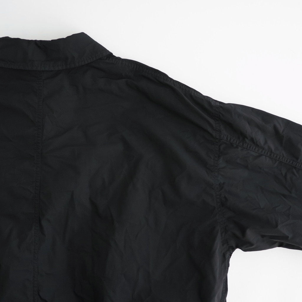 エステルオックス 製品染 コート #BLACK [HR-C003-051]