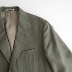 BLUEFACED WOOL JACKET #KHAKI GRAY STRIPE [A26SJ01BA]