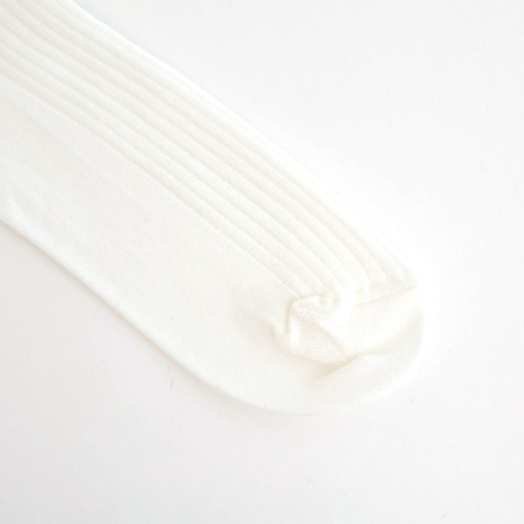 GIZA HIGH GAUGE SOCKS #WHITE [A00S02SX-W]
