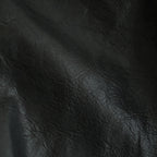 Cow Leather Raglan Blouson #BLACK [GU263-30320]