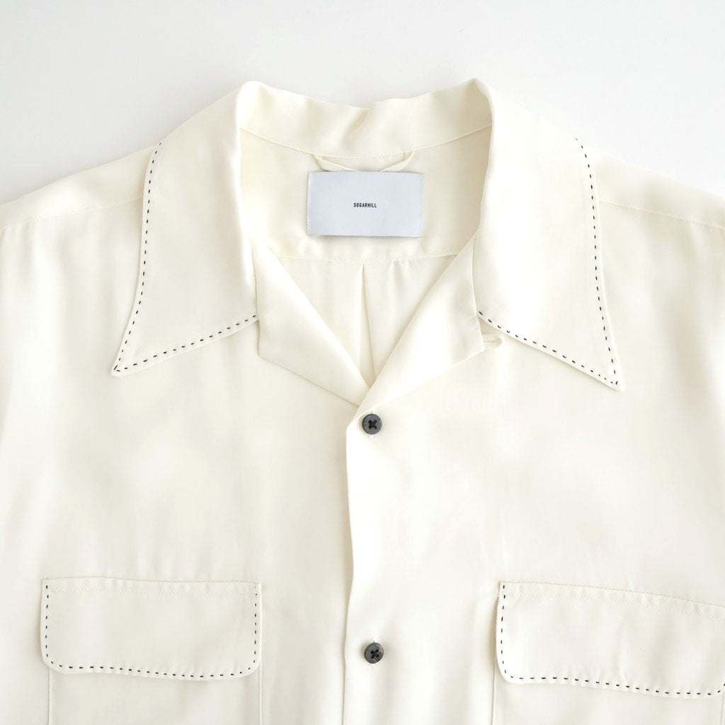 TOP STITCH SHIRT #ECRU [26330507]