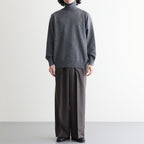 EXTRA FINE WOOL KNIT TURTLE NECK LS #GREY [ST.1635]