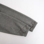 PURE SILK COMFORT FLEECE HALF ZIP P/O #TOP GRAY [A25AP02SF]