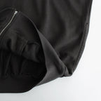 SUPER HIGH GAUGE SWEAT ZIP BLOUSON #DARK BROWN [A24AB01CU]