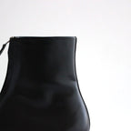 FRONT-ZIP BOOTS #BLACK [BSS2234005]