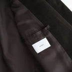 COW NUBUCK BLAZER #DARK BROWN [ST.1383]