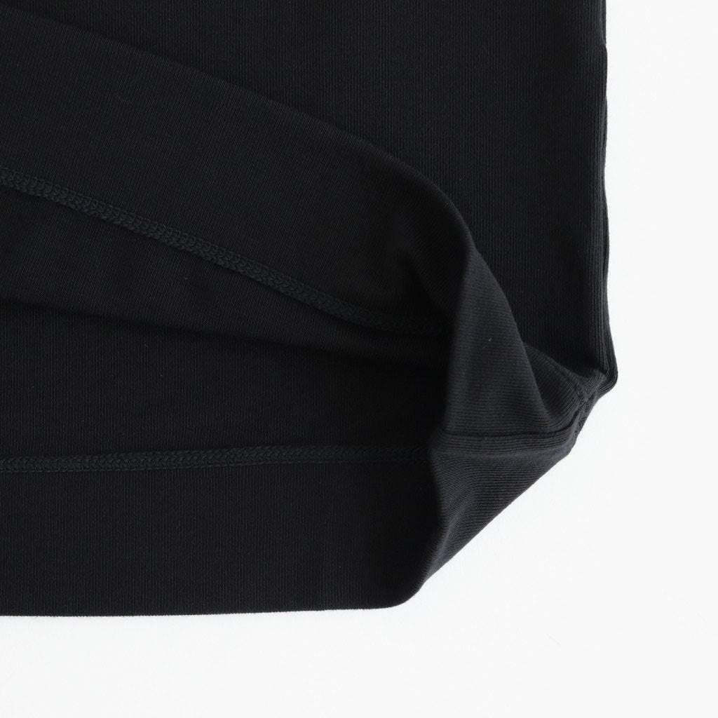 NTSNT - シルキーテンセル・ベアフライス タートルネックカットソー #95 Black [SN_NC0202TN]