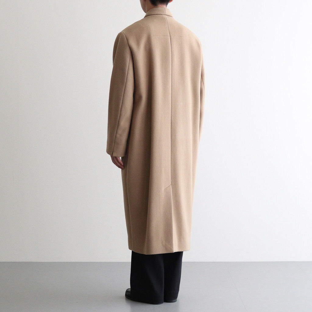 NHLCT｜ベビーラムウールダブルクロス ショールコート #CAMEL [A9-NC072CT]