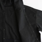 ワイドフーディーシャツ #SUMI [D125-T691]