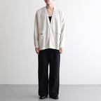 男性モデル(ハラ):172cm 58kg 着用サイズ：0