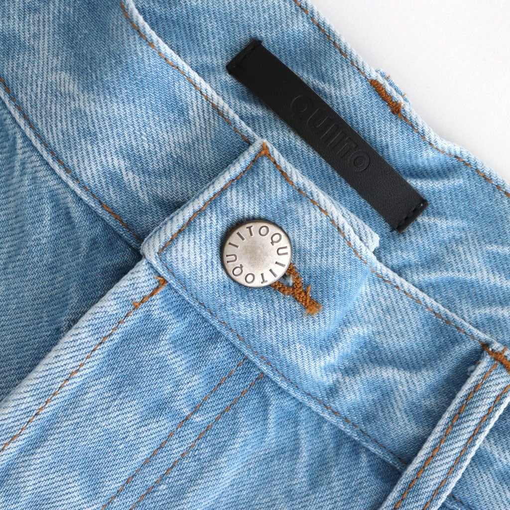 FIVE POCKET DENIM PT #LIGHT BLUE [Q25A-T053]