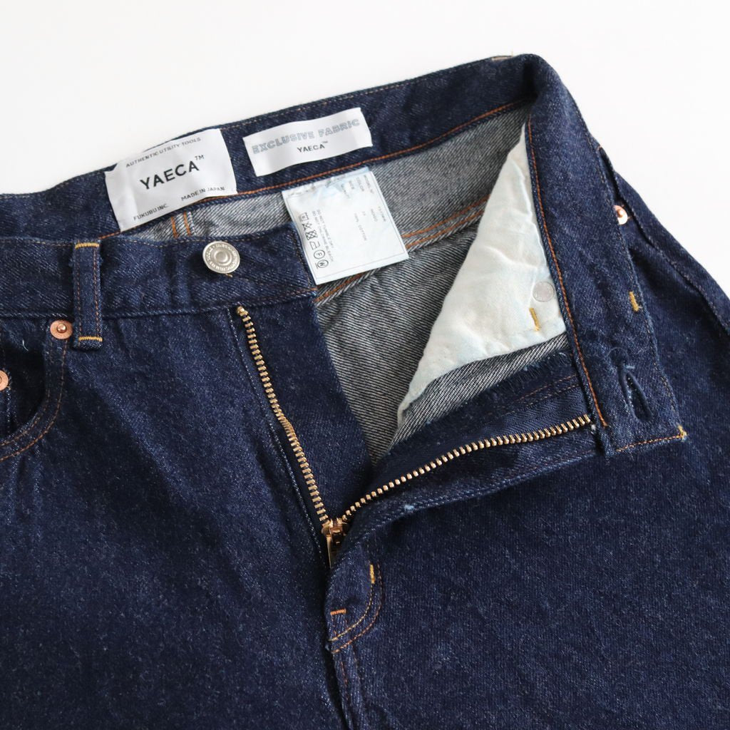 DENIM PANTS WIDE STRAIGHT #INDIGO [13-13WW]