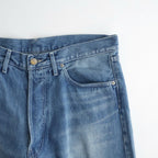 Selvage Denim Five Pocket Wide Straight Pants #INDIGO LIGHT FADE [GU263-40059LB]