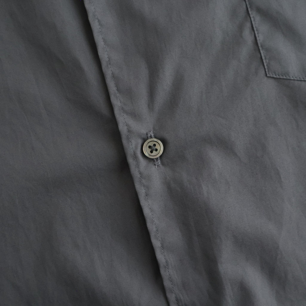 Broad L/S Oversized Regular Collar Shirt #C.GRAY [GM263-50001B]