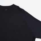 RAGLAN CREW NECK LS #BLACK [N0040]